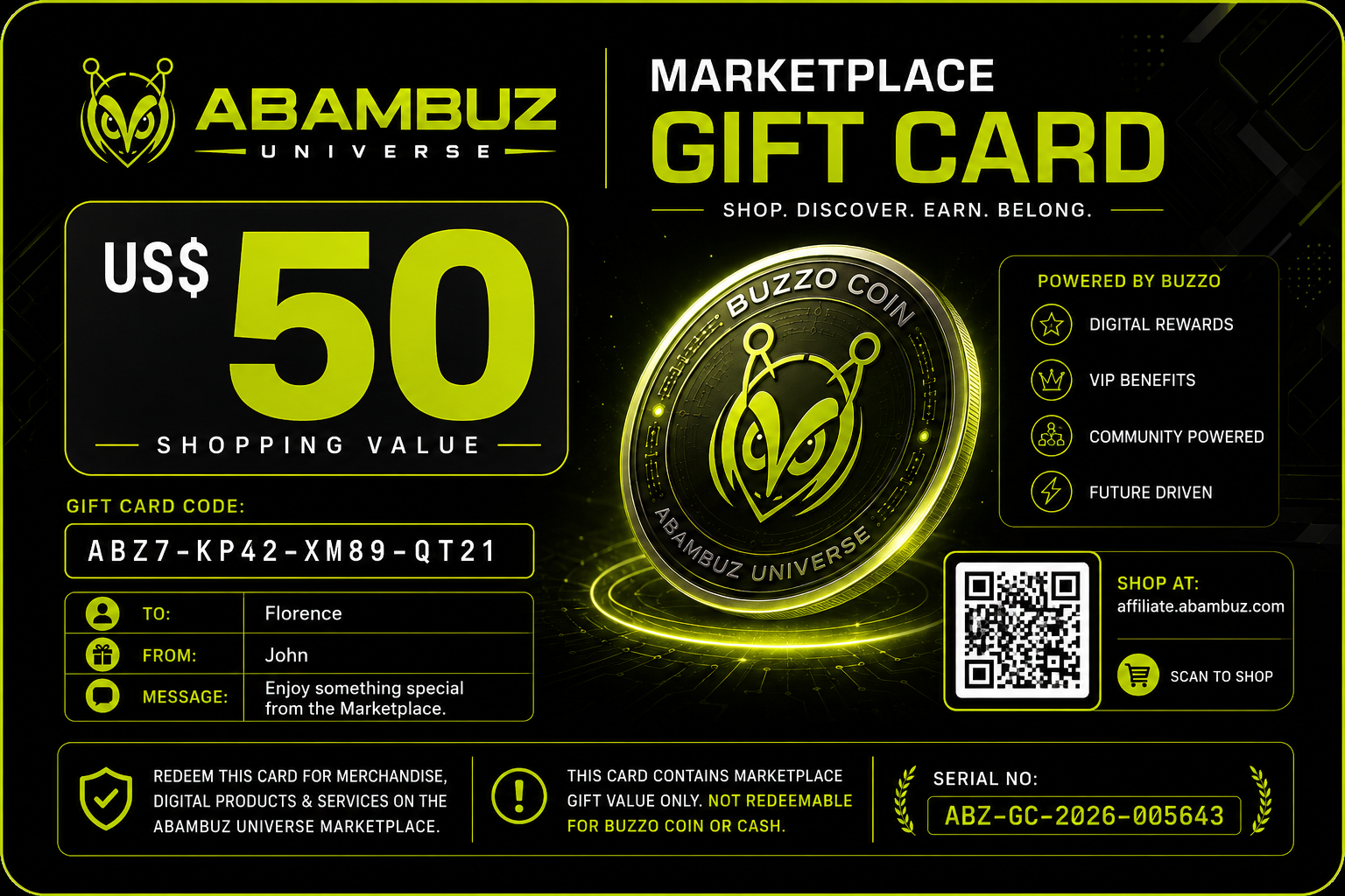 ABAMBUZ Marketplace Digital Gift Card - Image 4