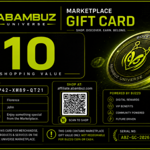 ABAMBUZ Marketplace Digital Gift Card